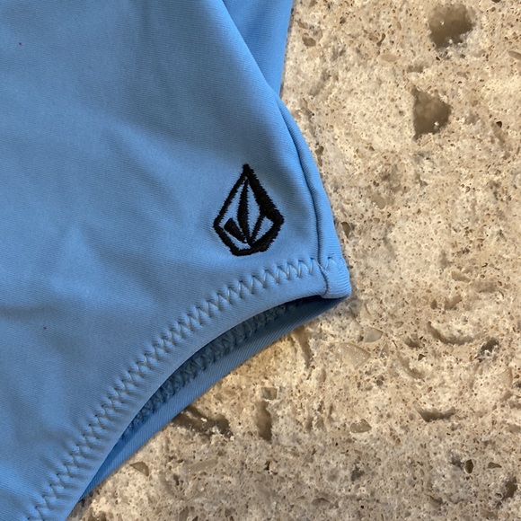 Volcom Light Blue One Piece Swimsuit Size Medium - Picture 3 of 4